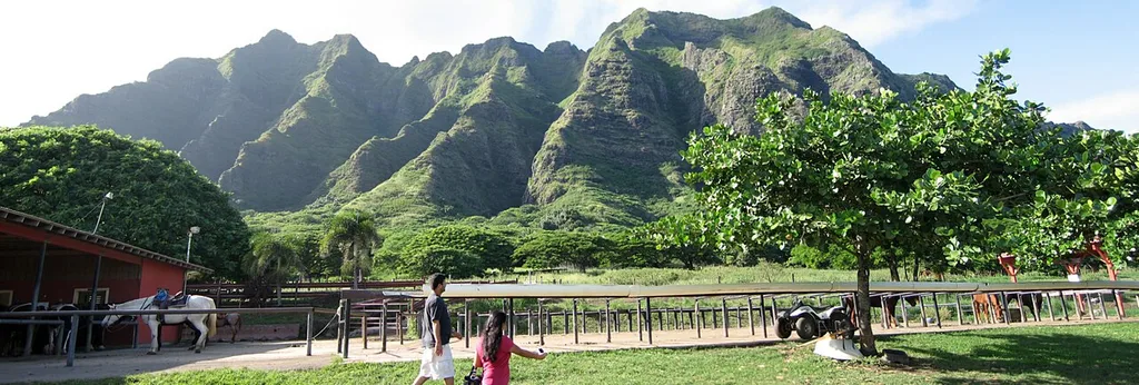 쿠알로아 랜치 무비 사이트 투어(Kualoa Ranch Movie Sites & Ranch Tour)
